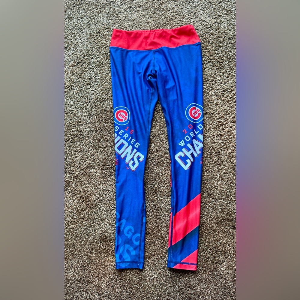 Chicago Cubs World Series Leggings